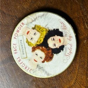 Vintage Jergens Styled By Alix Face Powder Box Purse Vanity Unopened